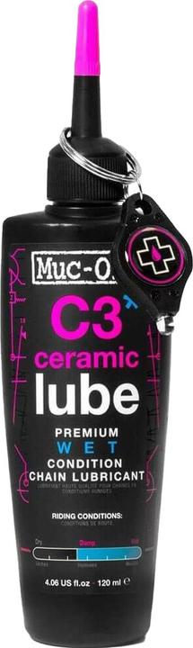 Muc-Off C3 Wet Ceramic Lube (120 ml, Kettenöl)