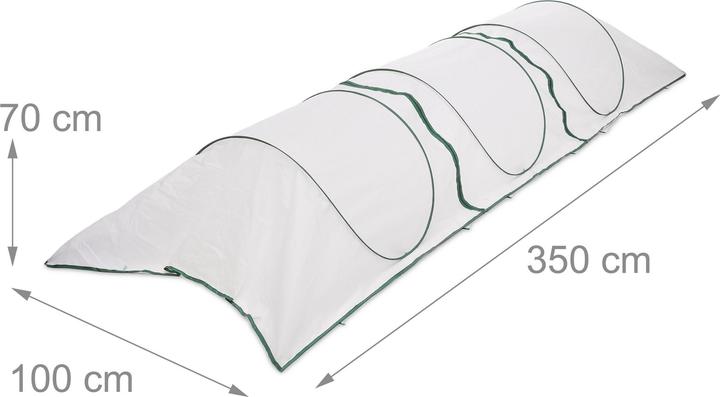 Actual product image Relaxdays Planting tunnel