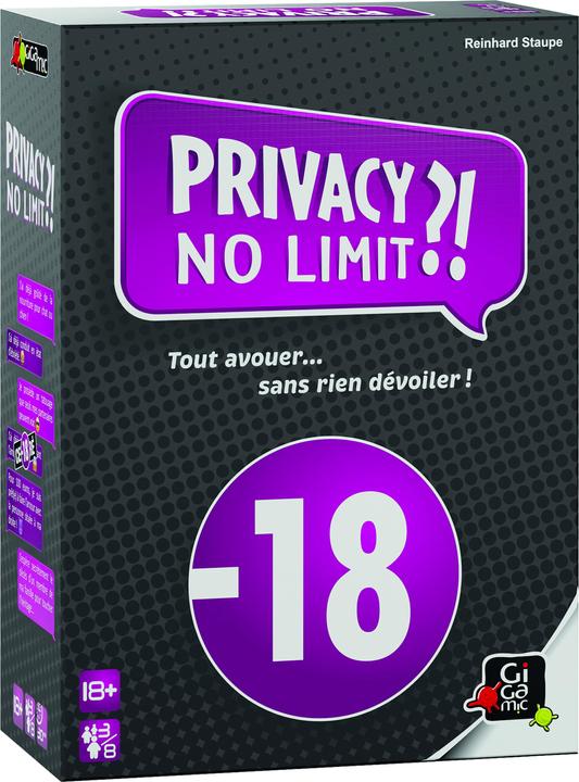 Image du produit Gigamic Privacy No Limit (Français, 3 - 8 Joueur)