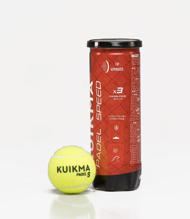 Immagine prodotto Kuikma Padelball PB Speed confezione da 3 lattine (3x)
