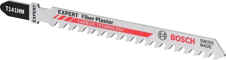 Actual product image Bosch Professional Zubehör Expert 'Fiber Plaster' T 141 HM Jigsaw blade, 3 pieces