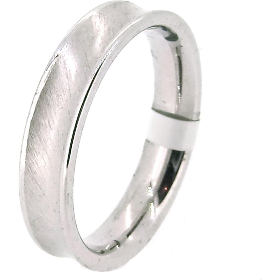 Gooix, Ring, Bandring mattiert/poliert, (60, 925 Silber)