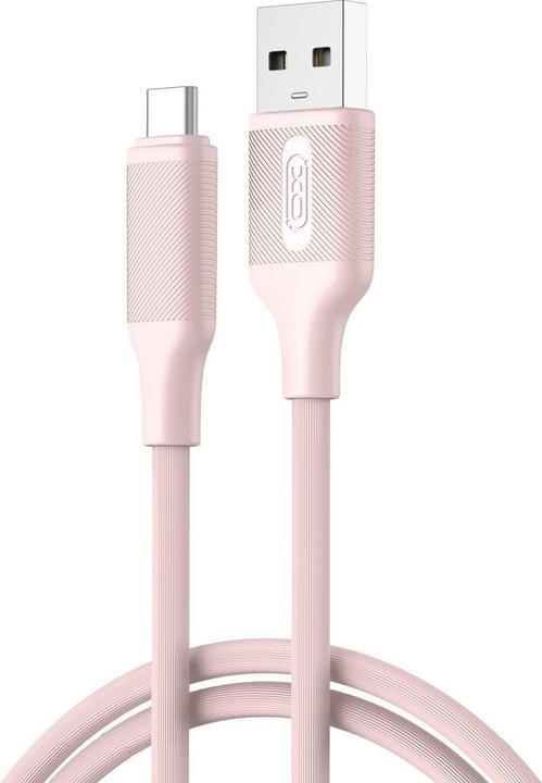 Actual product image xO cable NB265 USB - USB-C 1,0m 2,4A różowy (1 m)
