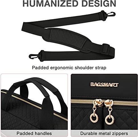 Produktbild Only-Bags.Store Laptoptasche, 17,3-Zoll-Aktentasche, grosse Laptoptasche, Computertasche, Büro, Reisen, Geschäft (17.30")