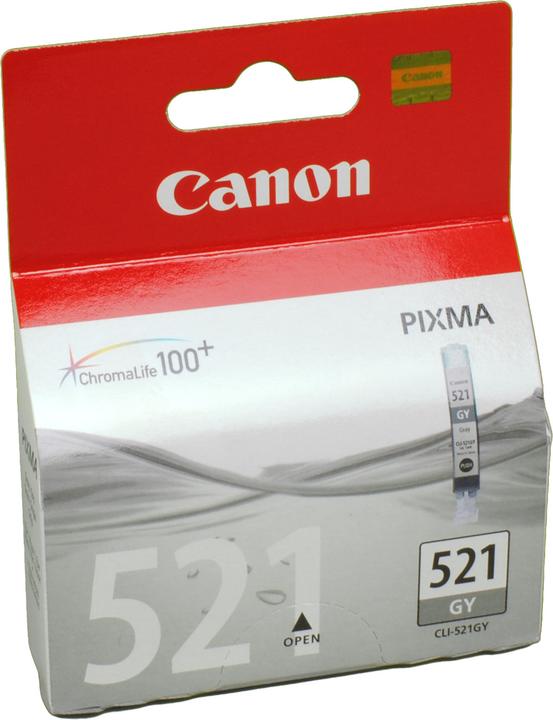 Actual product image Canon Cli-521gy (GY)