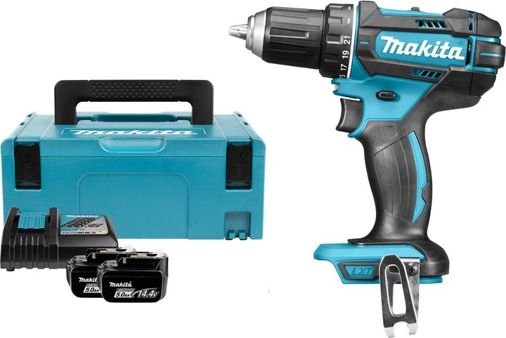Productafbeelding Makita DDF482RTJ 18V met twee accu's (Oplaadbare batterij)