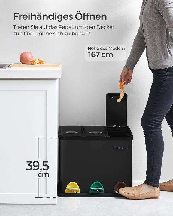 Produktbild Songmics Mülleimer (24 l)