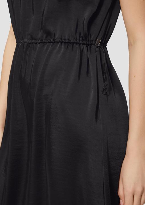 Image du produit s.Oliver Kleid Ärmelloses Satinkleid mit Taillenzug (44)