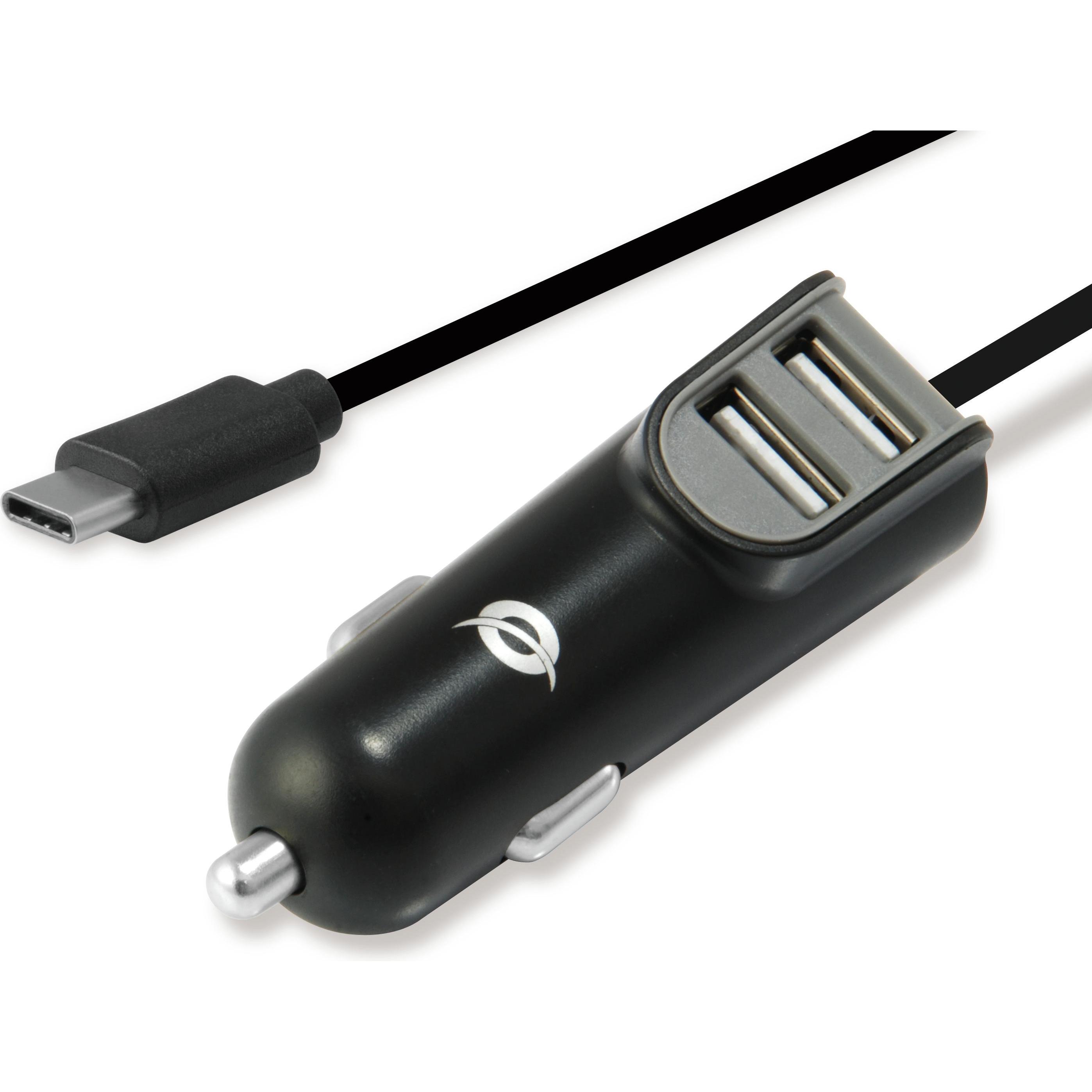 Conceptronic Carden, Auto Adapter, Schwarz