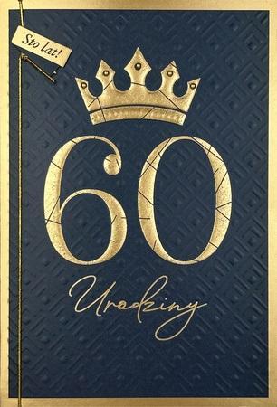 Nuance Karte B6 Geburtstag 60