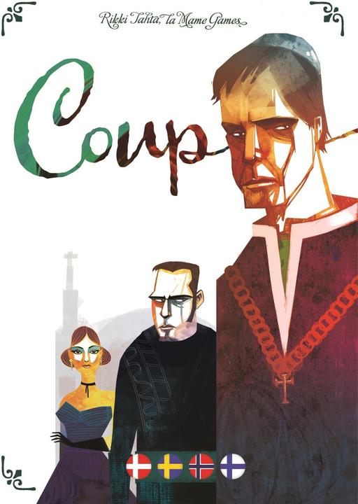 Actual product image Enigma Coup Nordic -strategiapeli