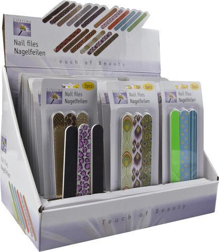 Nail File 6as 3pc
