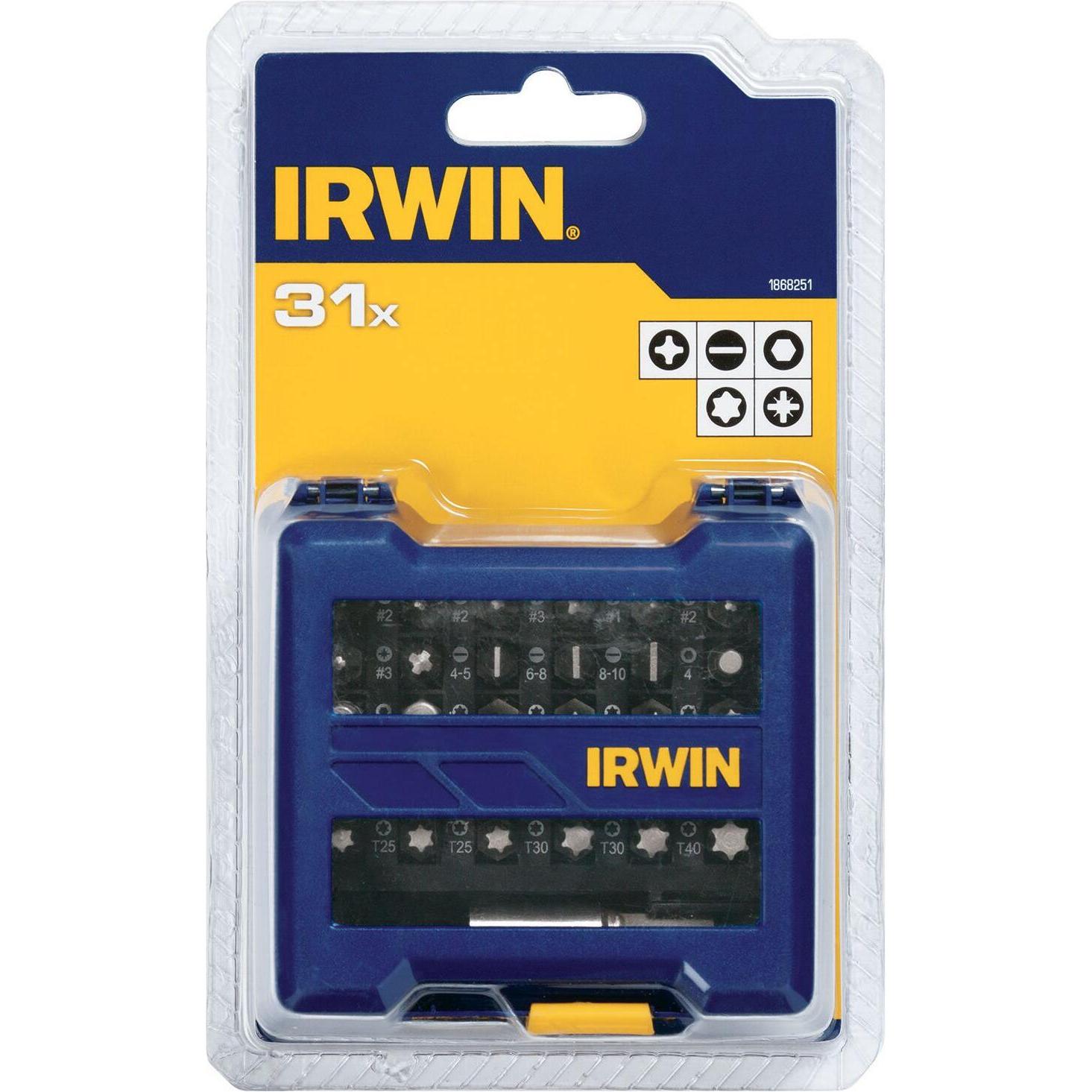 Irwin, Bits, Set of twisting bits "" 31 pcs.