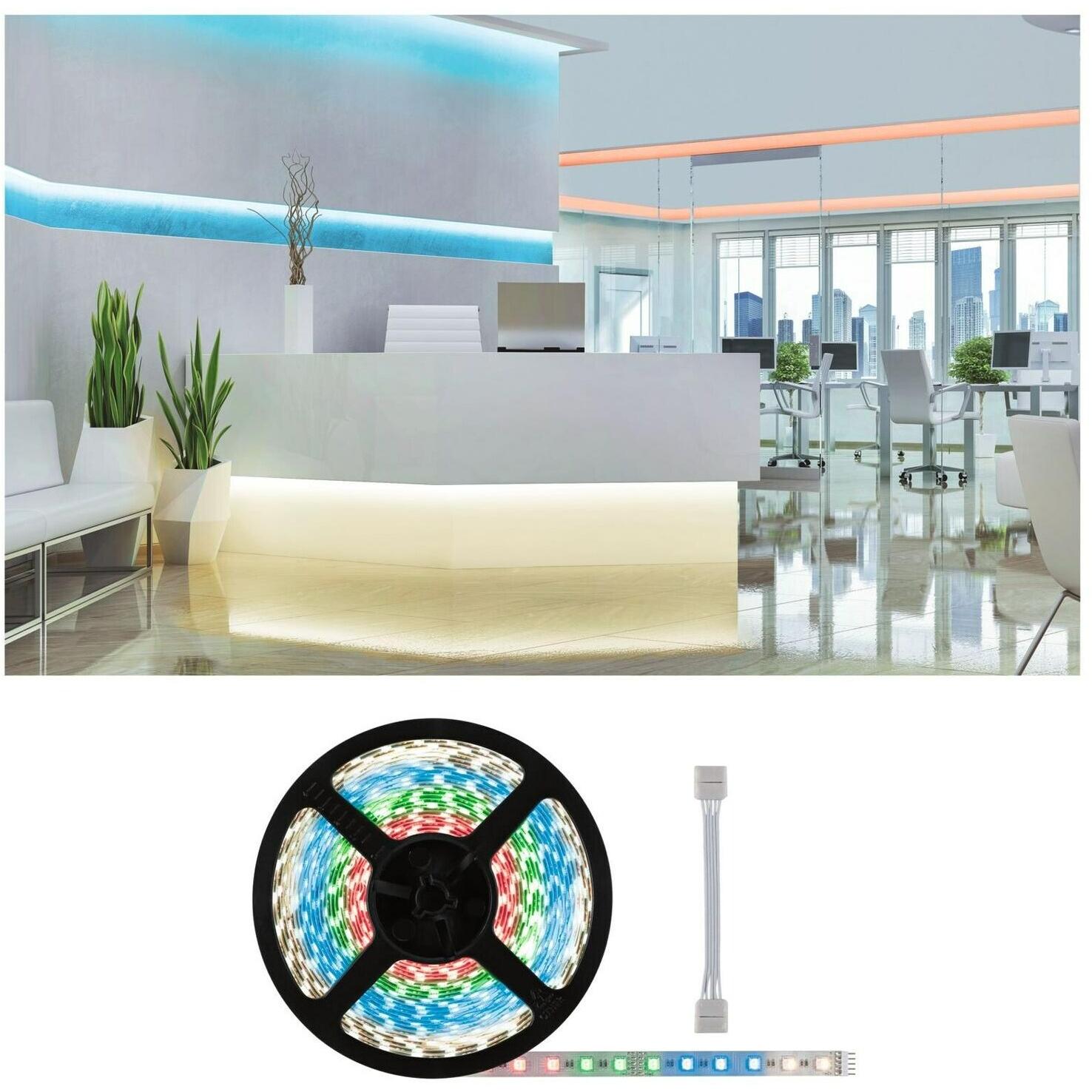 Paulmann, LED Streifen, MaxLED 500 Stripe (RGBW, 1000 cm, Indoor)