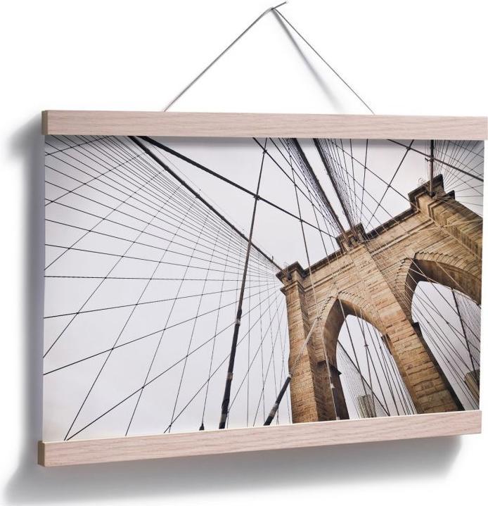 Actual product image Trenddeko Brooklyn Bridge perspective 02 (90 x 60 cm)