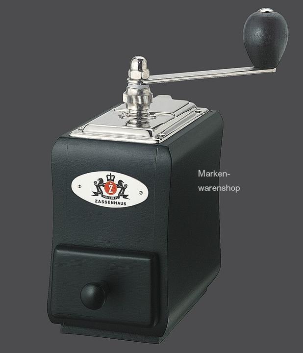 Produktbild Zassenhaus Kaffeemühle "Santiago" schwarz