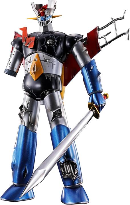 Actual product image Bandai Great Mazinger Z Soul of Chogokin Diecast Actionfigur GX-105D Great Mazinger Z Kakumei Shinka Damage