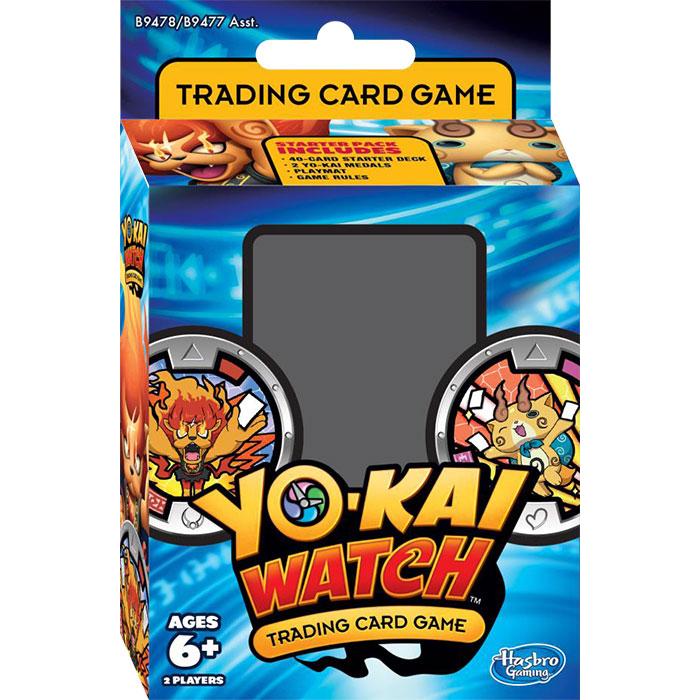 Hasbro Gaming Mo-Kai Watch Card Game Starter Pack Blazion 1 Mazzo (Pacchetto Booster)
