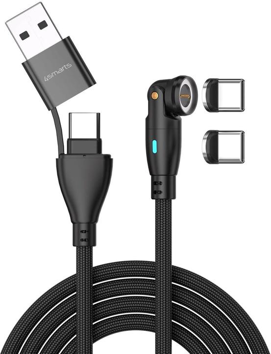 4smarts USB A – USB C (1.80 m, USB 2.0, 100 W)