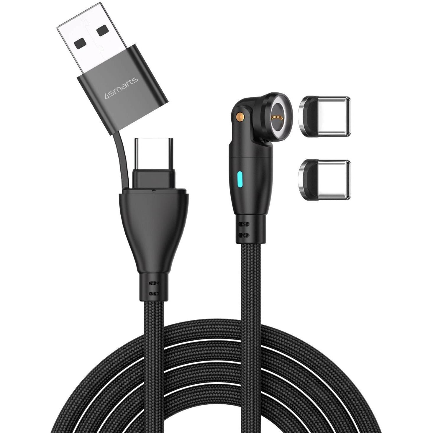 4smarts USB A – USB C (1.80 m, USB 2.0), USB Kabel