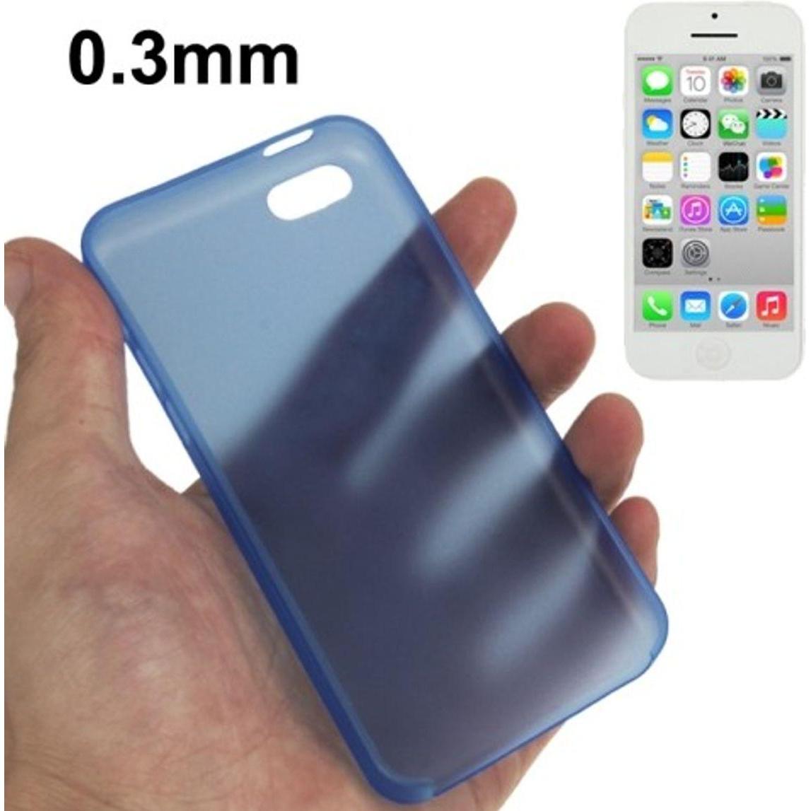 Thumbnail - König Design Schutzhülle Case Ultra Dünn 0,3mm für Handy Apple iPhone 5C Blau (Apple iPhone 5c), Smartphone Hülle, Blau