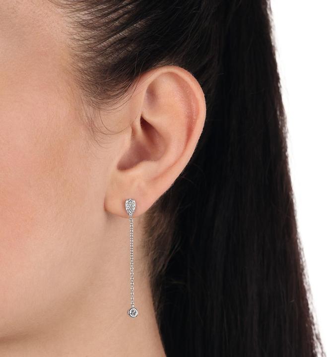 Produktbild Amor Ohrschmuck für Damen, 925 Sterling Silber, Zirkonia synth. (Silber 925)