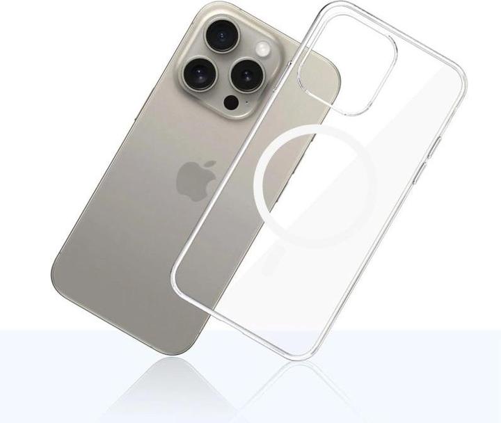 Immagine prodotto 3MK MagCase trasparente per iPhone 15 Pro Max (Apple iPhone 15 Pro Max)