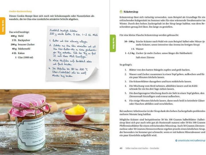 Image du produit Einfach Weniger Selber machen statt kaufen – Geschenke (Allemand, Éditeur smarticular, 2021)