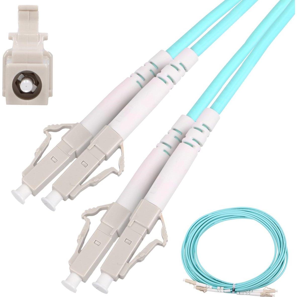 Thumbnail - Extralink LC/UPC-LC/UPC Patchcord Wielomodowy, OM3, Duplex, 3mm, 2m (S/UTP, CAT6e, 2 m), Netzwerkkabel