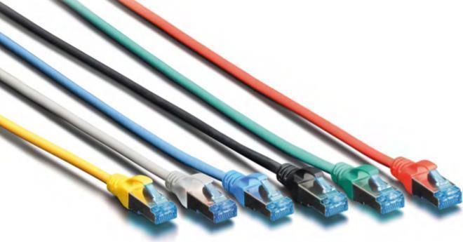 Actual product image Digitus CAT 5e SF/UTP patch cord (SFTP, CAT5e, 10 m)
