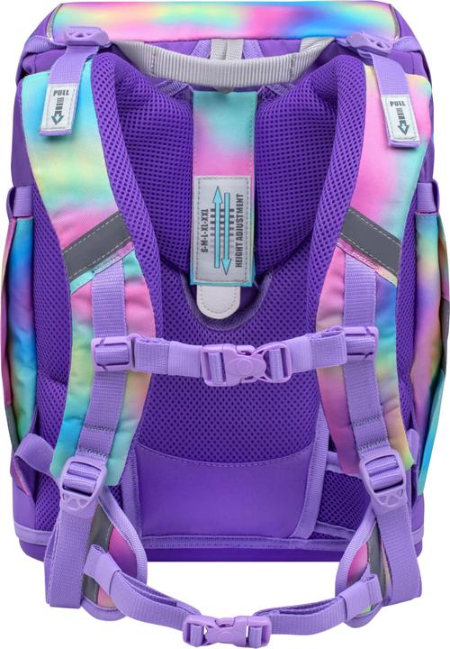 Produktbild Belmil SMARTY Schulrucksack 5-teiliges-Set Rainbow Color (20 l)