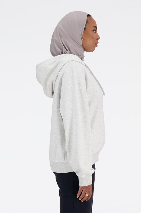Produktbild New Balance W French Terry Stacked Logo Hoodie (M)