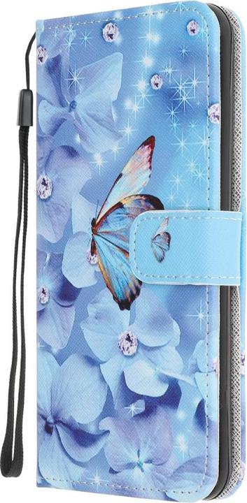 Ueli Express iPhone 12 mini book case case with card holder blue