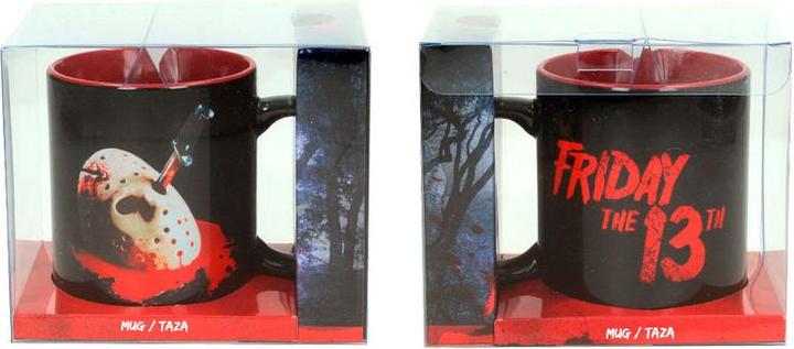 Produktbild SD Toys Freitag der 13. Tasse Jason Mask Poster (330 ml, 1 x)