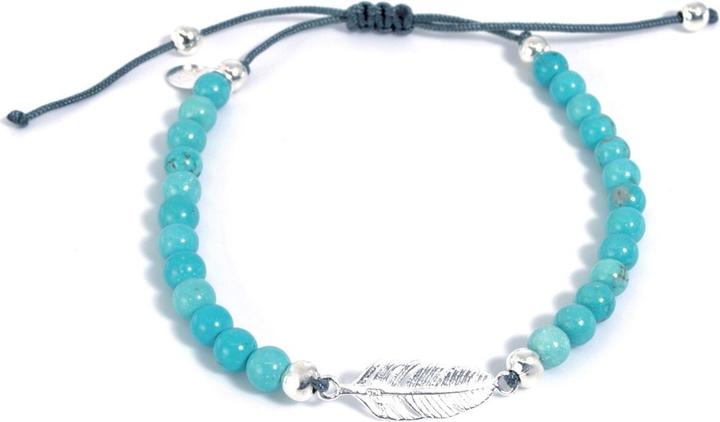 Immagine prodotto Balibay Terera (16 cm, Pietra preziosa, Magnesite, Argento 925, Diaspro)