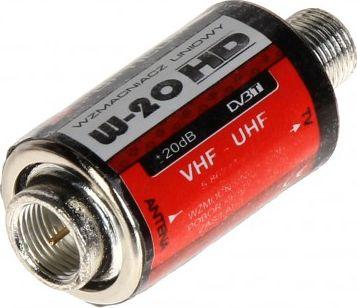 Actual product image Opticum TV ANTENNA AMPLIFIER 20DB 12V 77-190