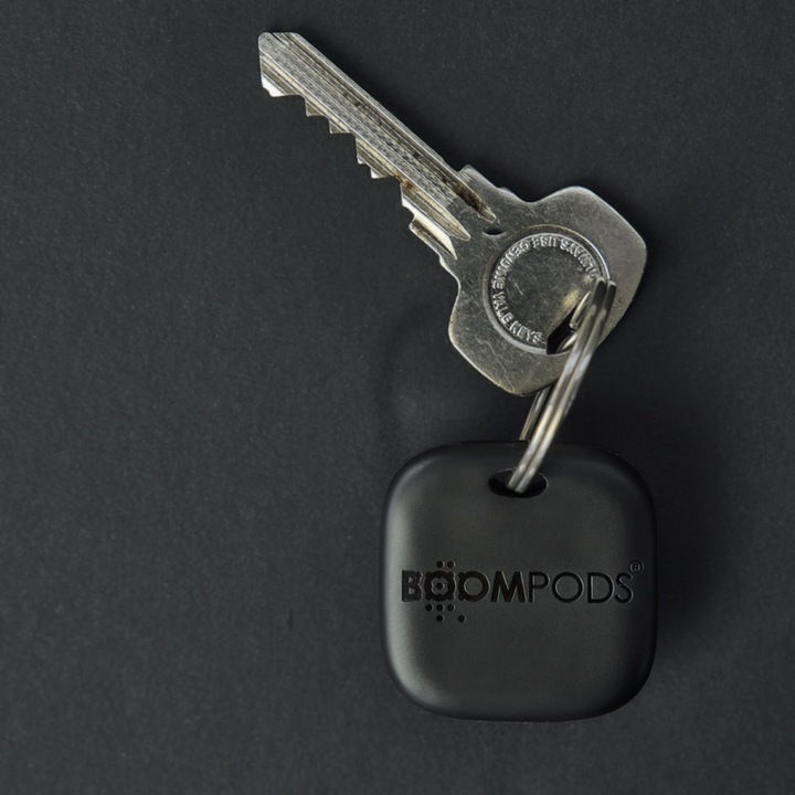 Produktbild Boompods Boomtag Rechargeable Duo Pack Blue & Black (iOS)