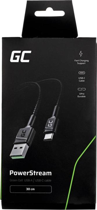 Image du produit GreenCell USB A — USB C (0.30 m, 18 W)