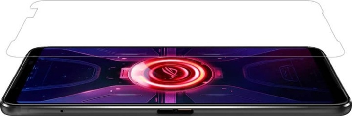 Actual product image Screenguard Asus ROG Phone 5S bulletproof glass protective film Case Friendly Design (1 Piece, Asus ROG Phone 5s)