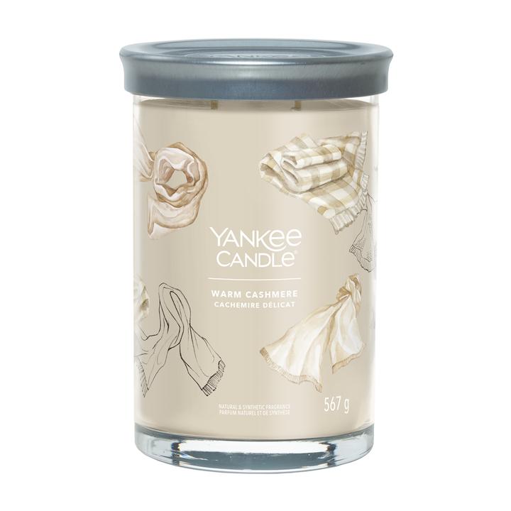 Actual product image Yankee Candle Warm Cashmere Signature Large Tumbler Scented Candle (567 g)