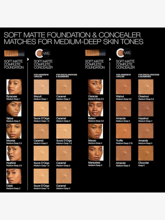 Image du produit NARS Cosmetics Fond de teint complet Soft Matte Caracas (Caracas)