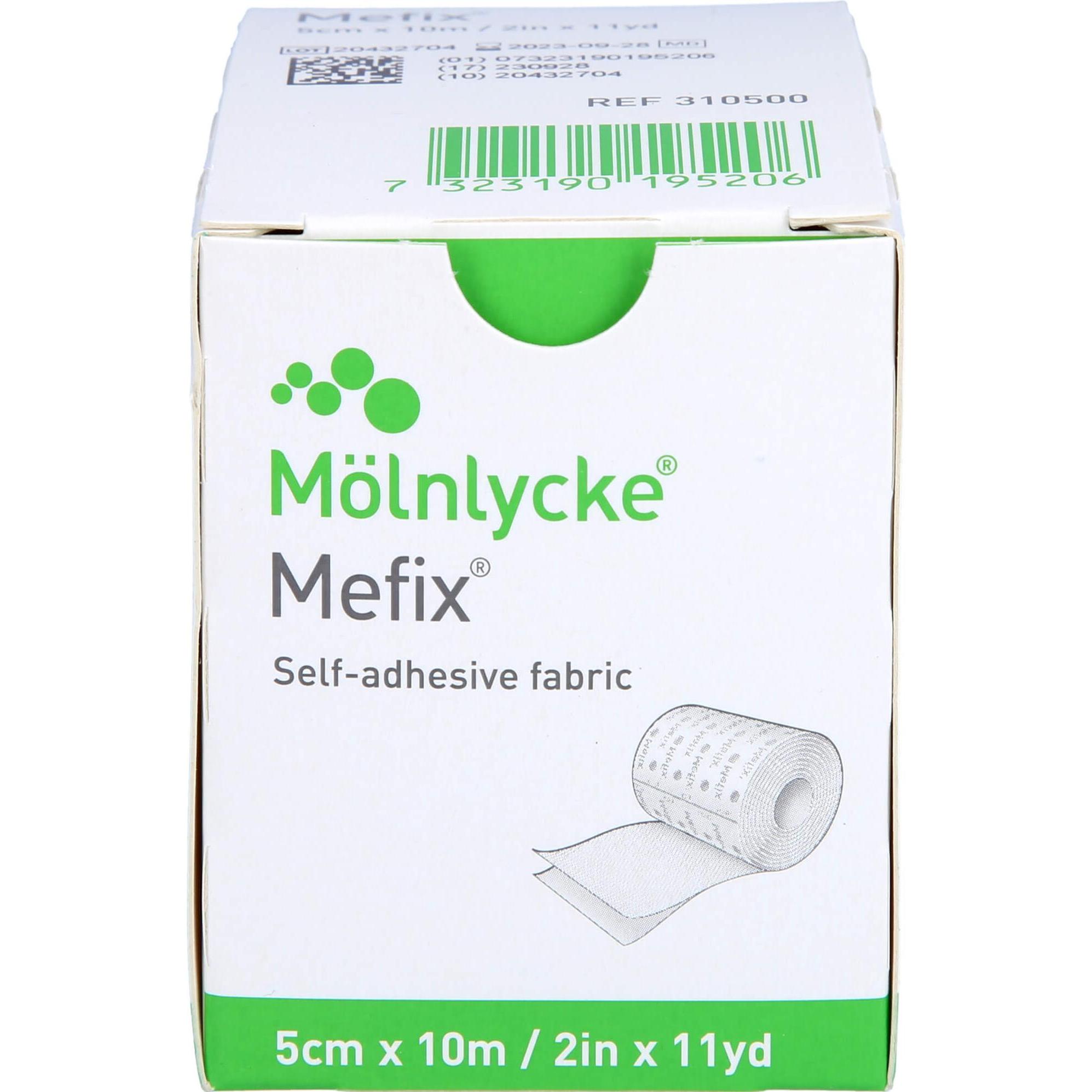 Mefix, Pflaster, Fixiervlies 10 m x 5 cm, 1 St PFL (1 x)