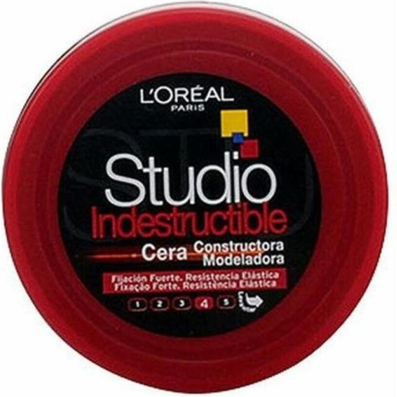 Thumbnail - L'Oréal Paris, Haargel + Haarwachs, STUDIO LINE INDESTRUCTIBLE cera moldeadora nº5 75 ml (Haargel, 75 ml)