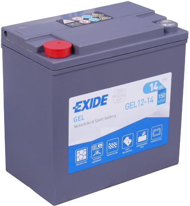 Actual product image Exide Gel (12 V, 14 Ah, 150 A)