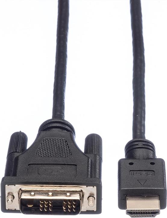 Produktbild Roline DVI — HDMI (Typ A) (3 m, DVI, HDMI)