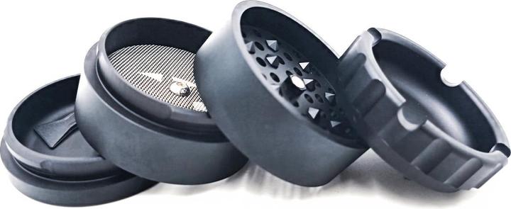 Immagine prodotto Hammerkraft Hammercraft Smerigliatrice in alluminio con posacenere integrato da 60 mm