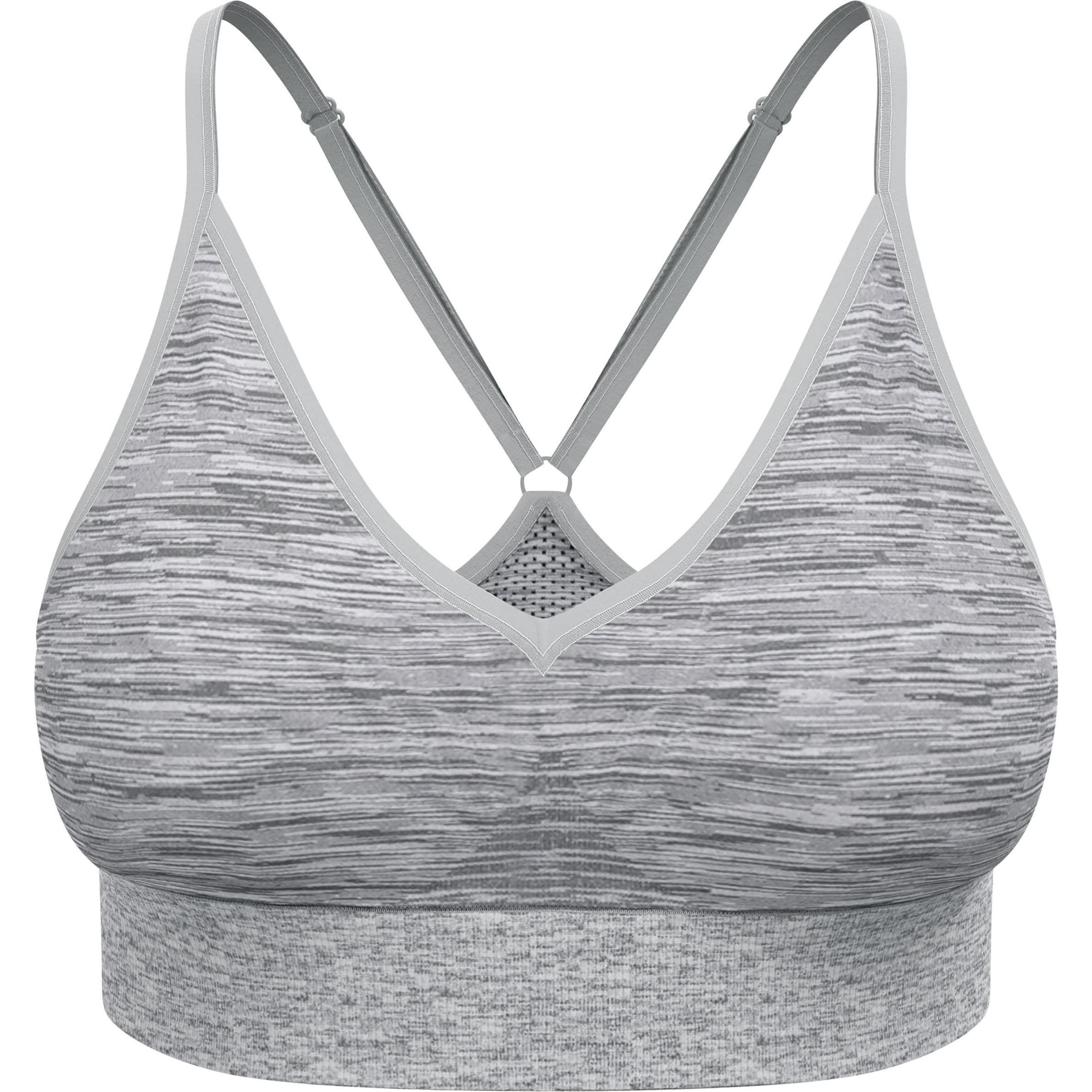 Odlo, Sport-BH, Seamless Low Padded (M), Grau, M