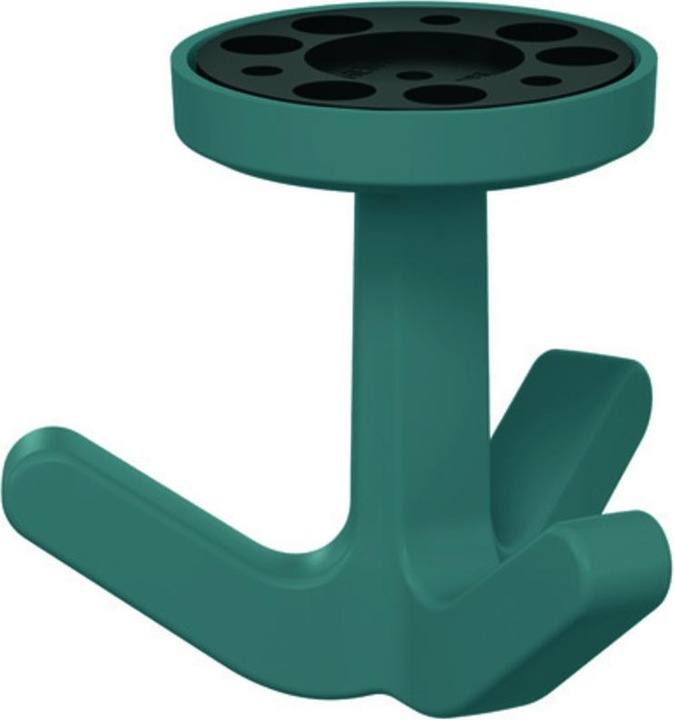 Produktbild Hewi Dreifachhaken Serie 477 matt, elastisch 55 aquablau Höhe 69 mm Ø 51 mm