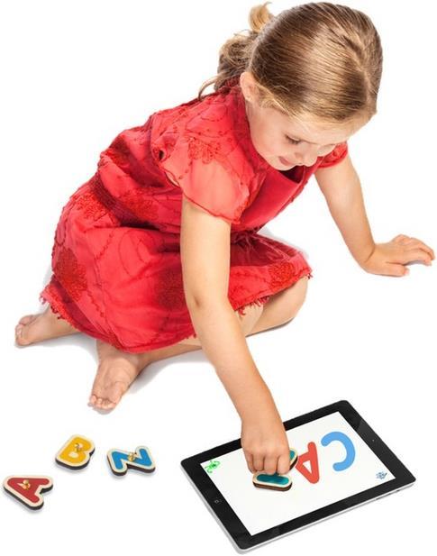 Actual product image Marbotic Smart-Letters (English)