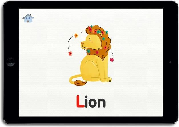 Actual product image Marbotic Smart-Letters (English)